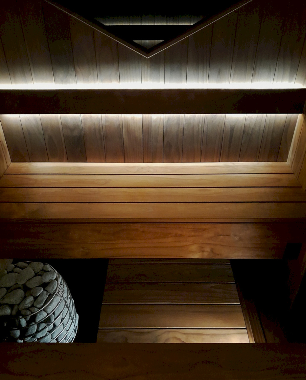 DEN Sauna interior
