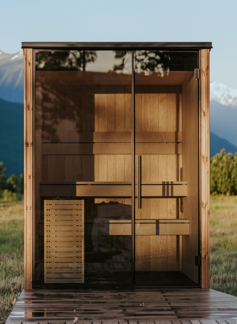 PURE sauna exterior